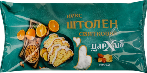 Кекс Штоллен праздничный Цар хліб м/у 300г