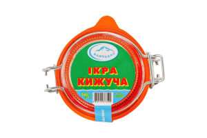 Ікра лососева кижуча зерниста солена Камчадал 1с с/б 160г