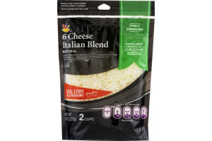 Ahold 6 Cheese Italian Blend Finely Shredded