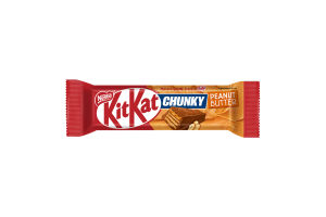 Вафлі з арахісовою пастою в молочному шоколаді Peanut butter Chunky Kit Kat м/у 42г