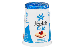 Yoplait Fat Free Yogurt Light Raspberry Cheesecake