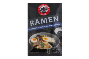 Суп швидкого приготування Рамен з куркою Hokkaido club м/у 25г