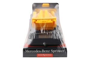 Іграшка Автомобіль Мерседес-бенс Спринтер Евакуатор жовтий Тигрес