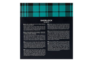 Чай чорний байховий ароматизований з додаванням рослинної сировини Ерл Грей Sherlock Secrets в/с к/у 100х2г