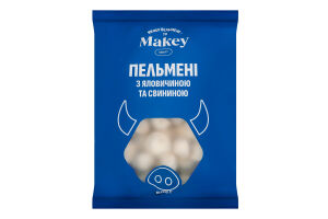 Пельмени замороженные с говядиной и свининой Makey м/у 600г