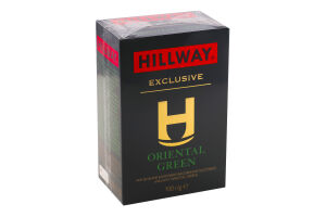 Чай зелений байховий листовий Oriental Green Hillway к/у 100г