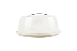 Підставка для торту кругла з кришкою d30см №SC-304 Sun Cook 1шт