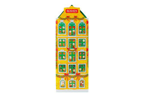 Набор подарочный Новогодний домик Roshen к/у 729г