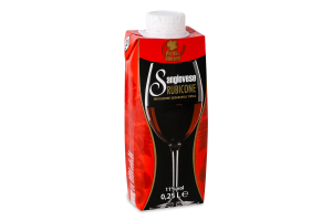 Вино 0.25л 11% червоне сухе Sangiovese rubicone Vie del Molino т/п