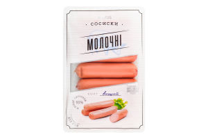 Сосиски Молочные Novus лоток 300г