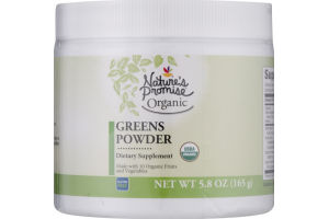 Nature's Promise Organic Greens Powder