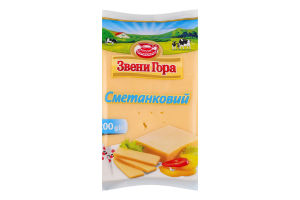 Сыр 50% твердый Сметанковый Звени Гора м/у 200г