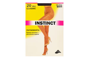 Колготки жіночі Instinct Classic 20den 6 bogi