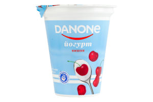 Йогурт 3.2% Вишня Danone ст 260г