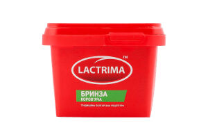 Сир Бринза коров"яча 30% 400г ванночка Лактріма