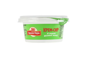 Крем-сыр 50% со вкусом весенней зелени Звени Гора ст 130г