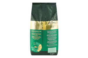 Кофе натуральный жареный в зернах Monarch Jacobs м/у 1кг