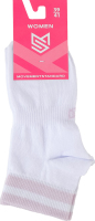 Шкарпетки жіночі MovementStandard №MS M0105S 50 39-41 білий-рожевий