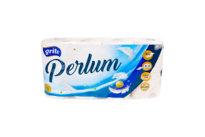 Бумага туалетная Grite Perlum 3-слойная