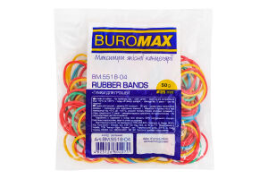 Резинки для денег d25мм №BM.5518-04 Buromax 50г