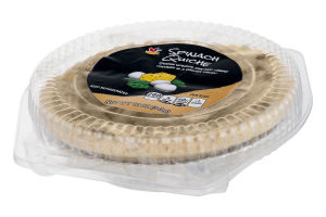 Ahold Spinach Quiche