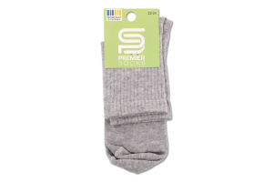 Шкарпетки підл Premier socks вис спорт сірі р22-24