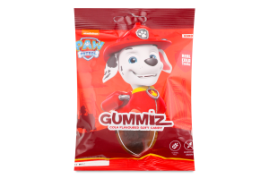 Цукерки желейні Paw Patrol з смаком коли 70г Kandis