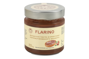 Паста фундучна з крихтами карамелізованого фундука Flarino с/б 200г