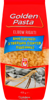 Изделия макаронные группа А класс экстра Рожки маленькие Golden Pasta м/у 400г