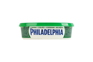 Сыр 59% мягкий с зеленью Philadelphia п/у 175г