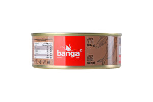 Шпроты обжаренные в томатном соусе Banga ж/б 240г