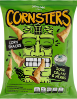 Снеки кукурузные Cметана и зелень Cornsters Pikolo м/у 60г