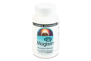 Добавка диетическая капсулы 667мг Магний L-треонат Magtein Source Naturals 90шт