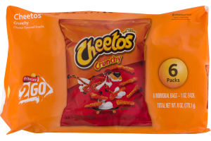 Cheetos Crunchy - 6 PK