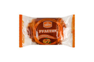 Рулетик абрикосовий Румянець 100г.