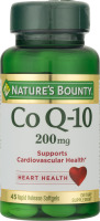 Nature's Bounty CoQ-10 200 MG Rapid Release Softgels - 45 CT