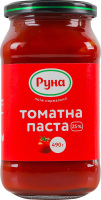 Паста томатна 25% стерилізована Руна с/б 490г