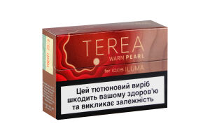 Виріб тютюновмісний для електричного нагрівання з фільтром Terea Warm Pearl 20шт