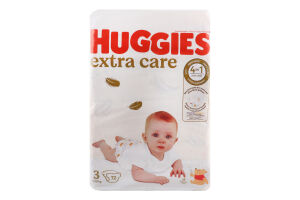 Подгузники для детей 5-9кг 3 Elite Soft Huggies 72шт