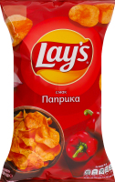 Чипси картопляні Паприка Lay's м/у 120г
