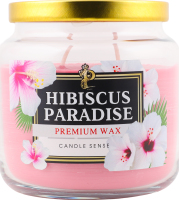 Свічка ароматична Hibiscus paradise 350г скло Пако ІФ