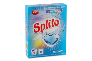 Пральний порошок Універсал автомат 400г Спліто