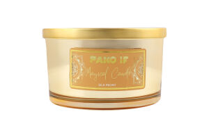 Свічка ароматична Magical candle Silk peony парафін скло 450г Пако ІФ