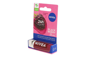 Бальзам-уход для губ Ежевичное сияние Nivea 4.8г