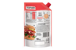 Соус майонезний з кетчупом Tasty Mayo Торчин д/п 190г