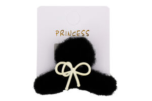 Заколка-краб д/волосся пухнаста 4,5*4см в асортименті