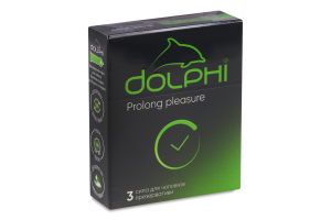 Презервативи Пролонг Плеже 3шт Долфі