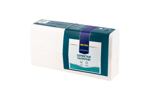 Салфетки бумажные 2-слойные 32.5х32см METRO PROFESSIONAL 250шт