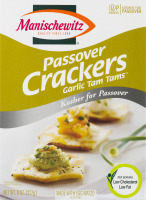 Manischewitz Passover Crackers Garlic Tam Tams