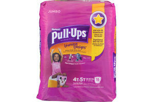 Huggies Pull-Ups Learning Designs DisneyTraining Pants Size 4T-5T - 19 CT